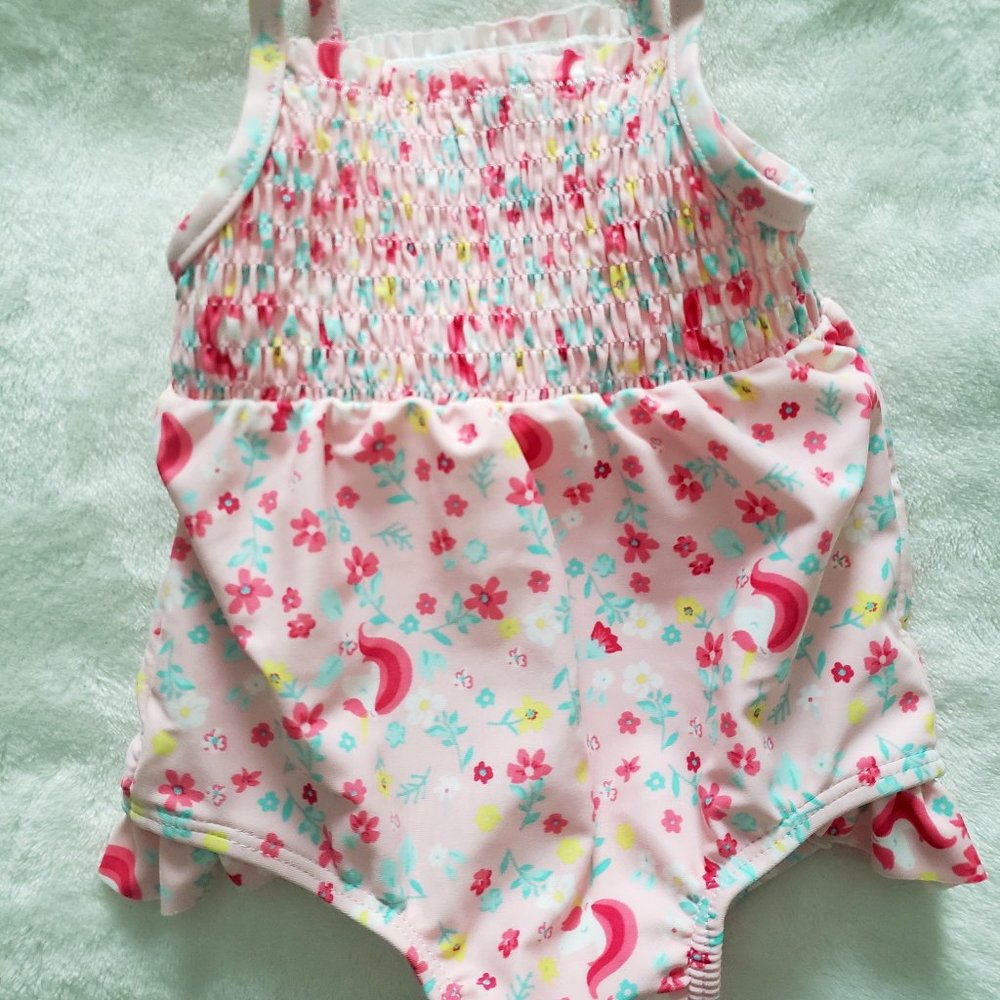 Carter's  Unicorn Baby Girl swimsuit